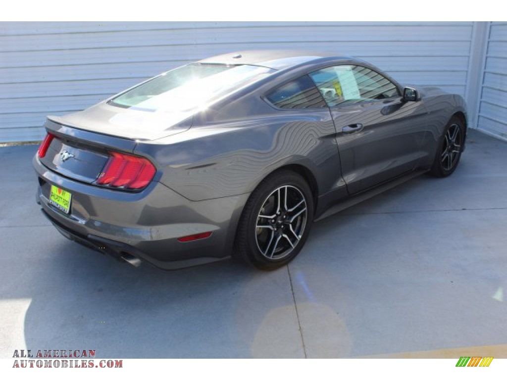 2018 Mustang EcoBoost Fastback - Magnetic / Ceramic photo #9