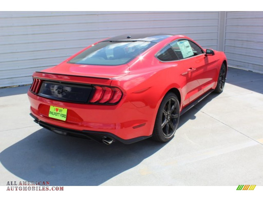 2019 Mustang EcoBoost Fastback - Race Red / Ebony photo #9