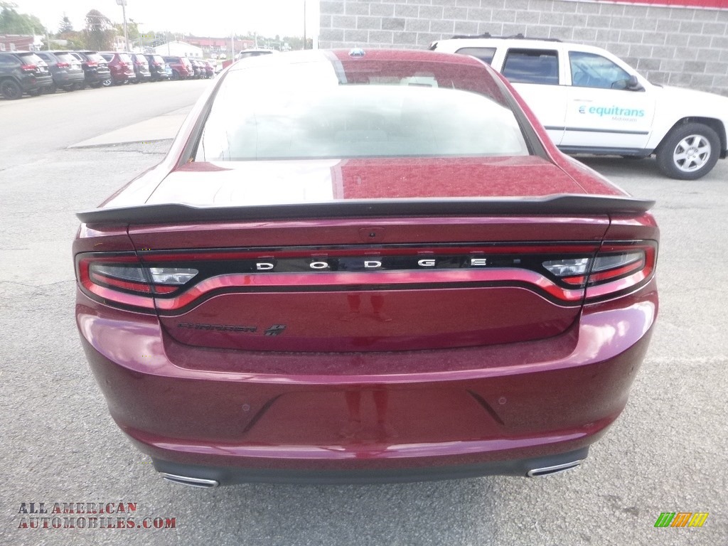2019 Charger SXT AWD - Octane Red Pearl / Black photo #4