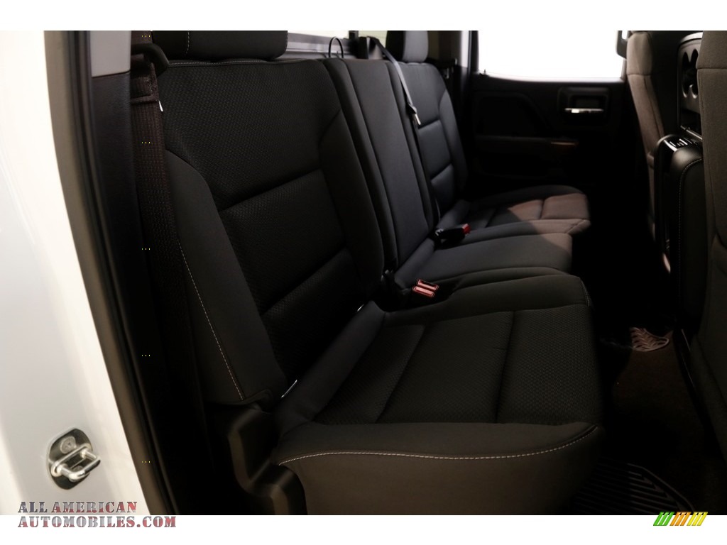 2016 Sierra 1500 SLE Double Cab 4WD - Summit White / Jet Black photo #19