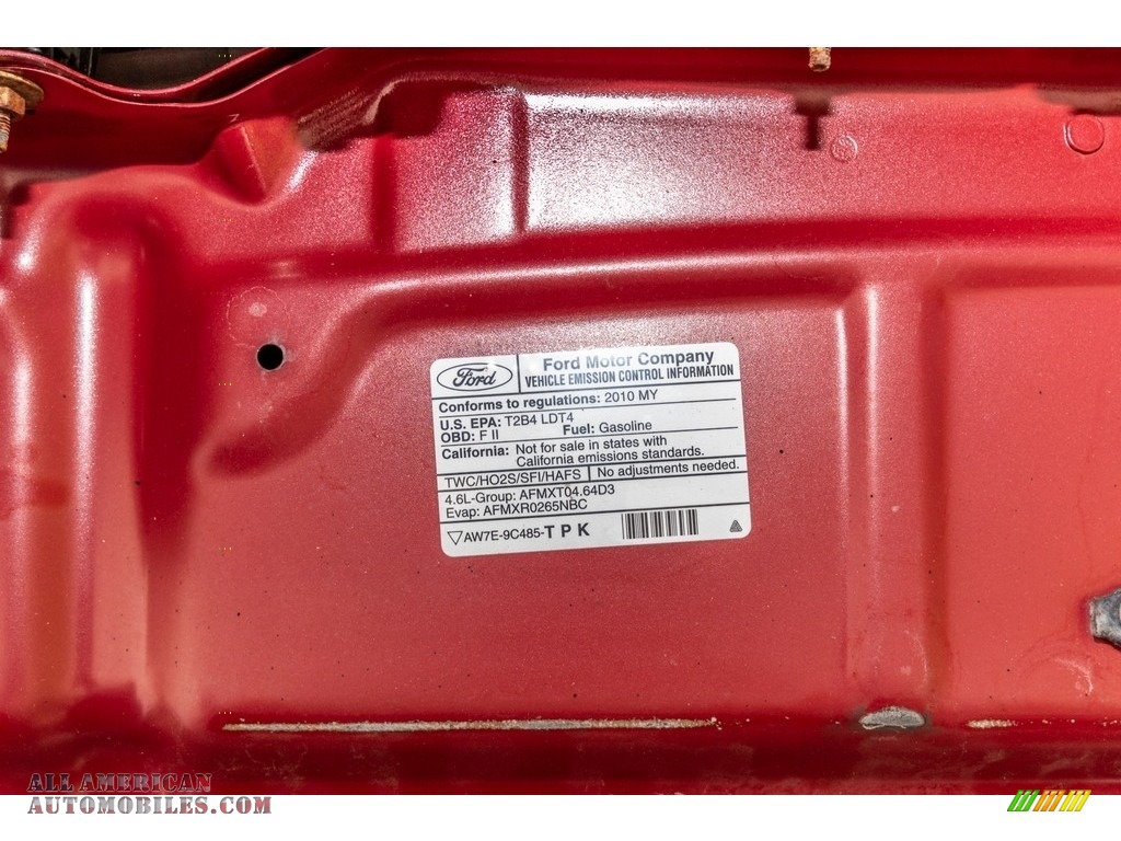 2010 F150 XL SuperCab 4x4 - Red Candy Metallic / Medium Stone photo #17