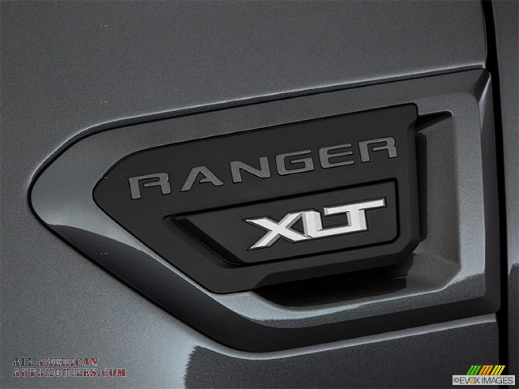 2019 Ranger XLT SuperCrew 4x4 - Ingot Silver Metallic / Ebony photo #48