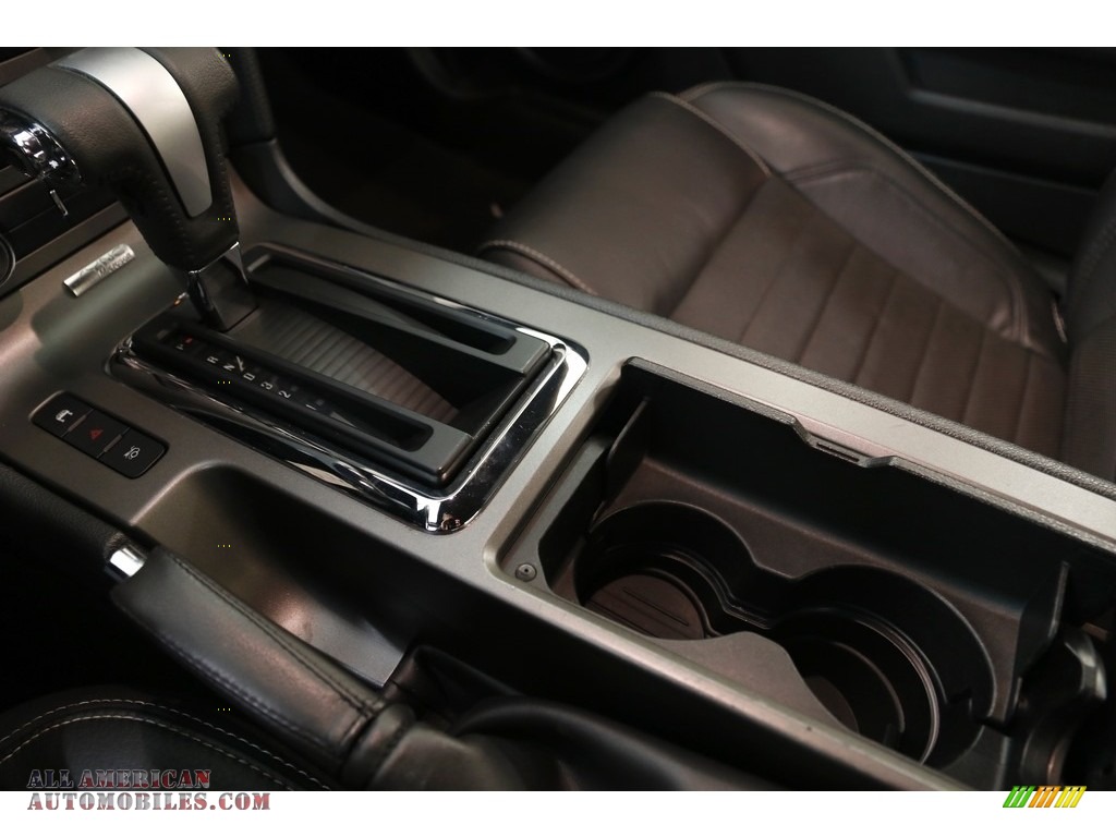 2011 Mustang V6 Premium Coupe - Ebony Black / Charcoal Black photo #13