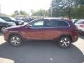 Jeep Cherokee Limited 4x4 Velvet Red Pearl photo #2