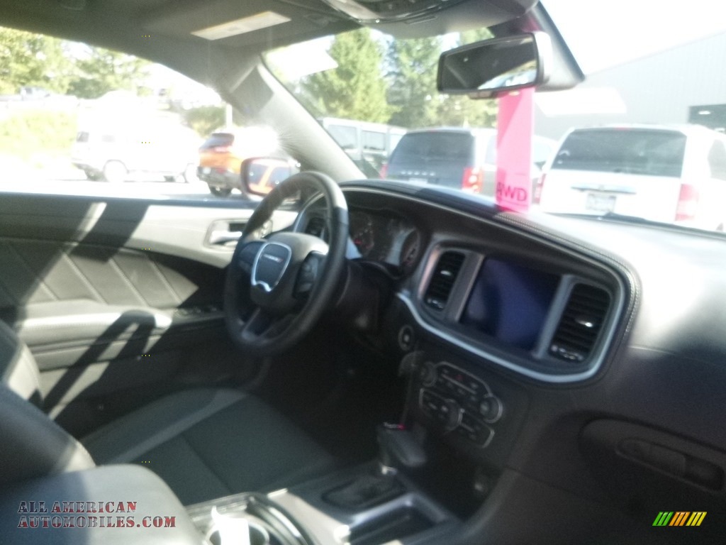 2019 Charger SXT AWD - Pitch Black / Black photo #11