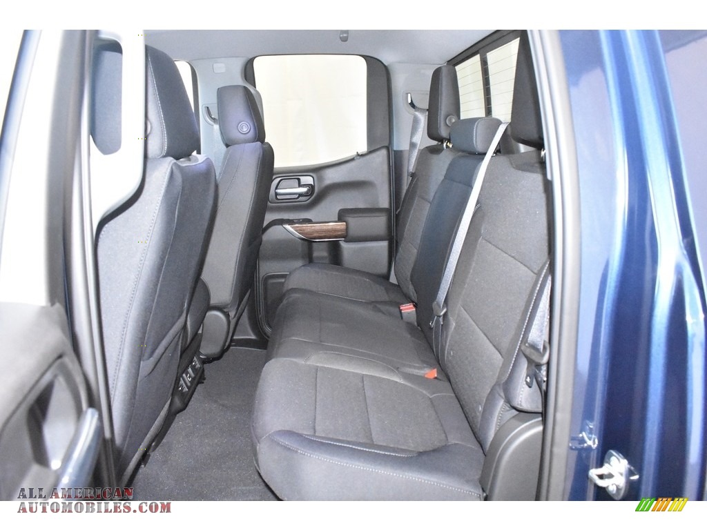2019 Sierra 1500 SLE Double Cab 4WD - Pacific Blue Metallic / Jet Black photo #7