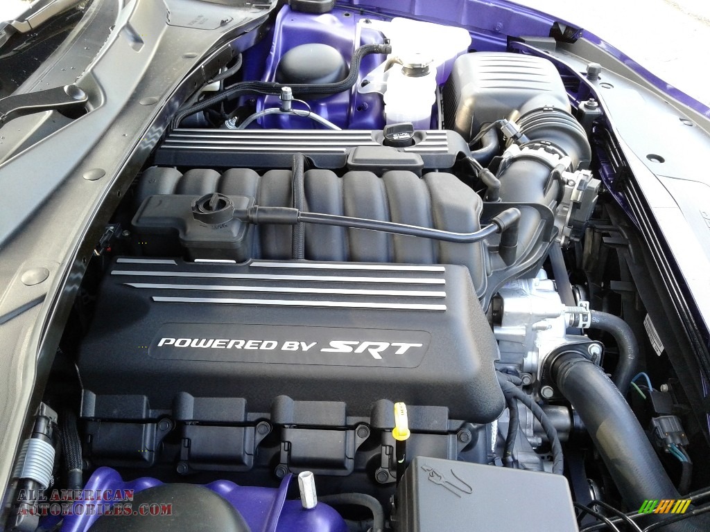 2019 Charger R/T Scat Pack - Plum Crazy Pearl / Black photo #34