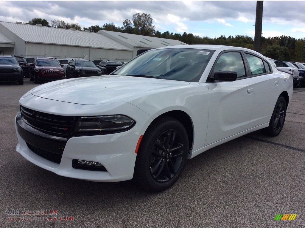 2019 Charger SXT AWD - White Knuckle / Black photo #5