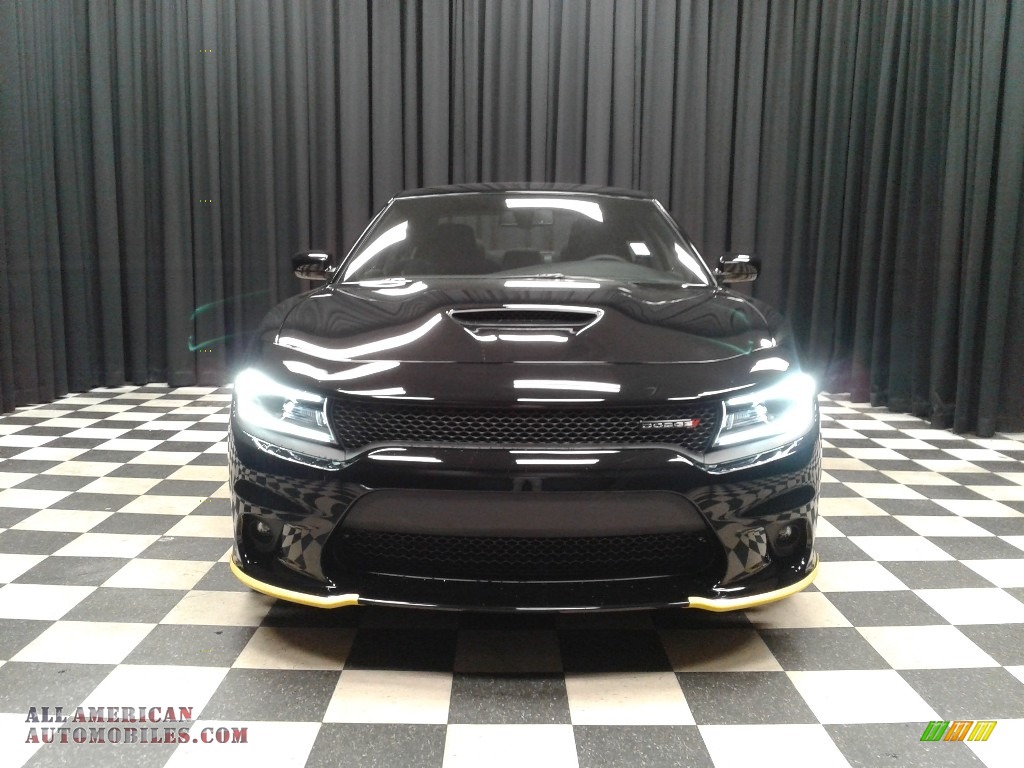 2019 Charger R/T - Pitch Black / Black photo #3