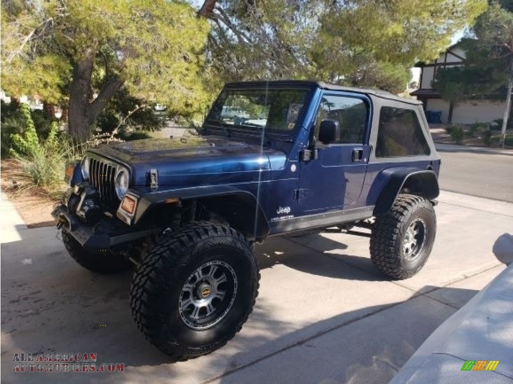 Patriot Blue Pearl / Dark Slate Gray Jeep Wrangler Unlimited 4x4