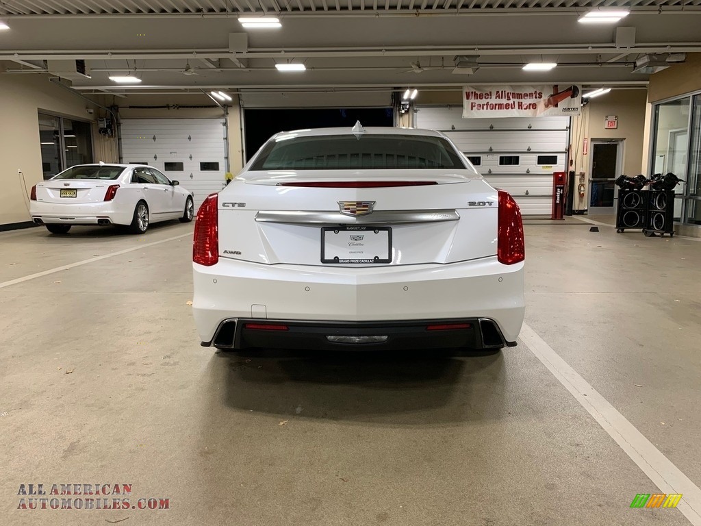 2017 CTS Luxury AWD - Crystal White Tricoat / Light Platinum w/Jet Black Accents photo #7