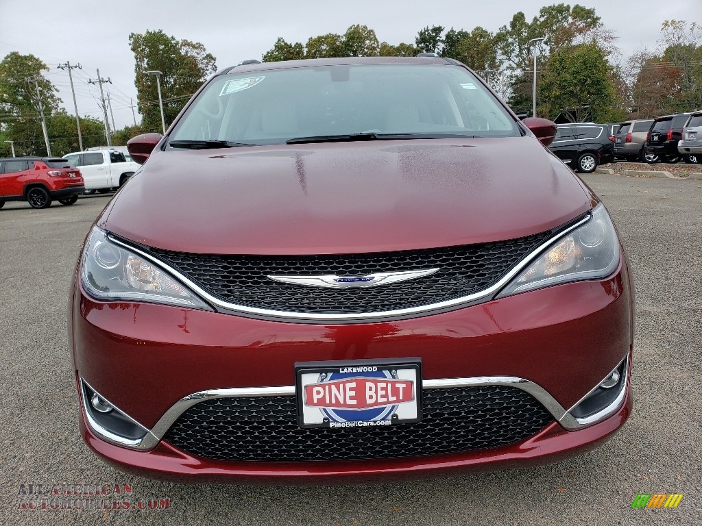 2020 Pacifica Touring L - Velvet Red Pearl / Cognac/Alloy photo #2