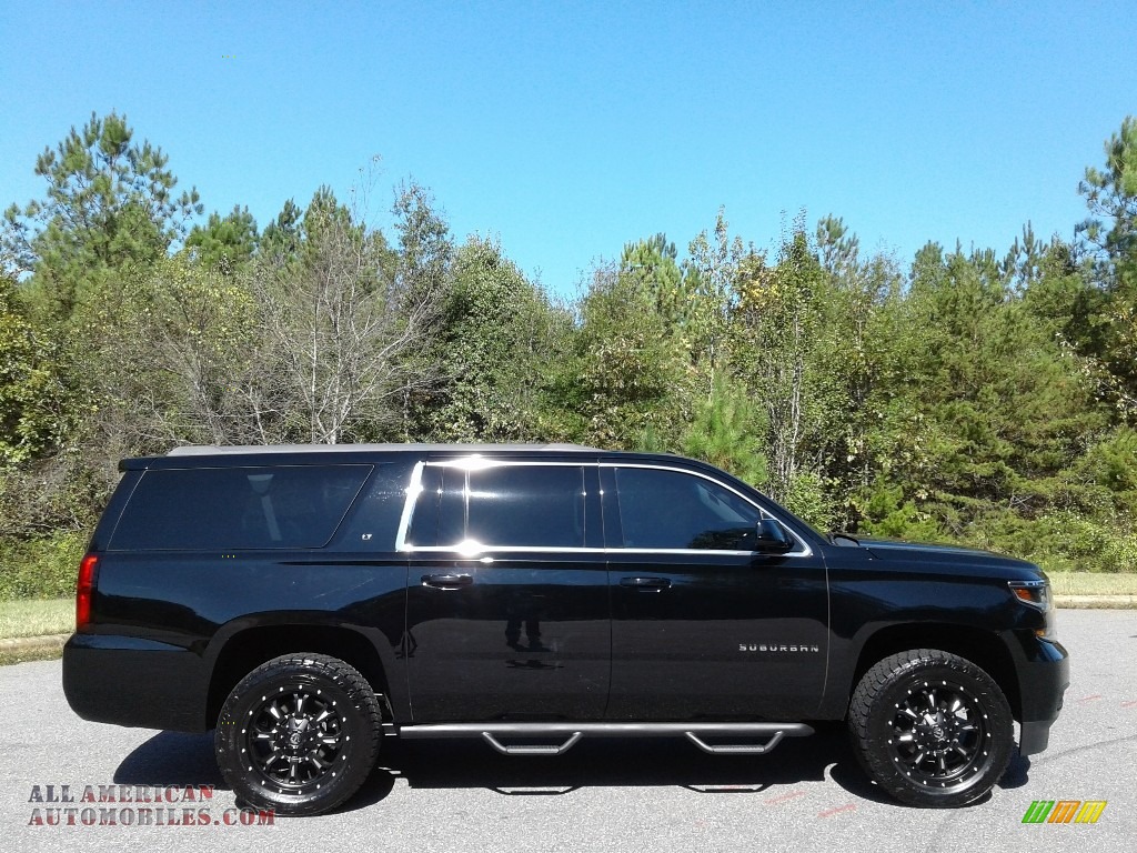2015 Suburban LT 4WD - Black / Jet Black photo #5