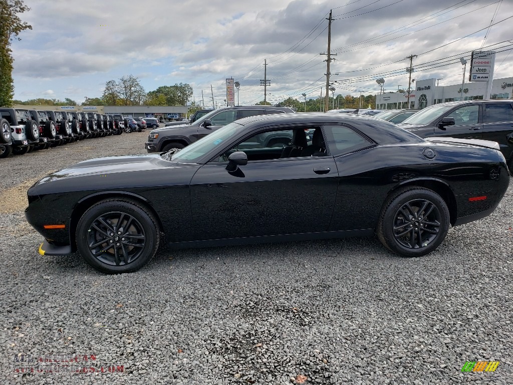 2019 Challenger GT AWD - Pitch Black / Black photo #3