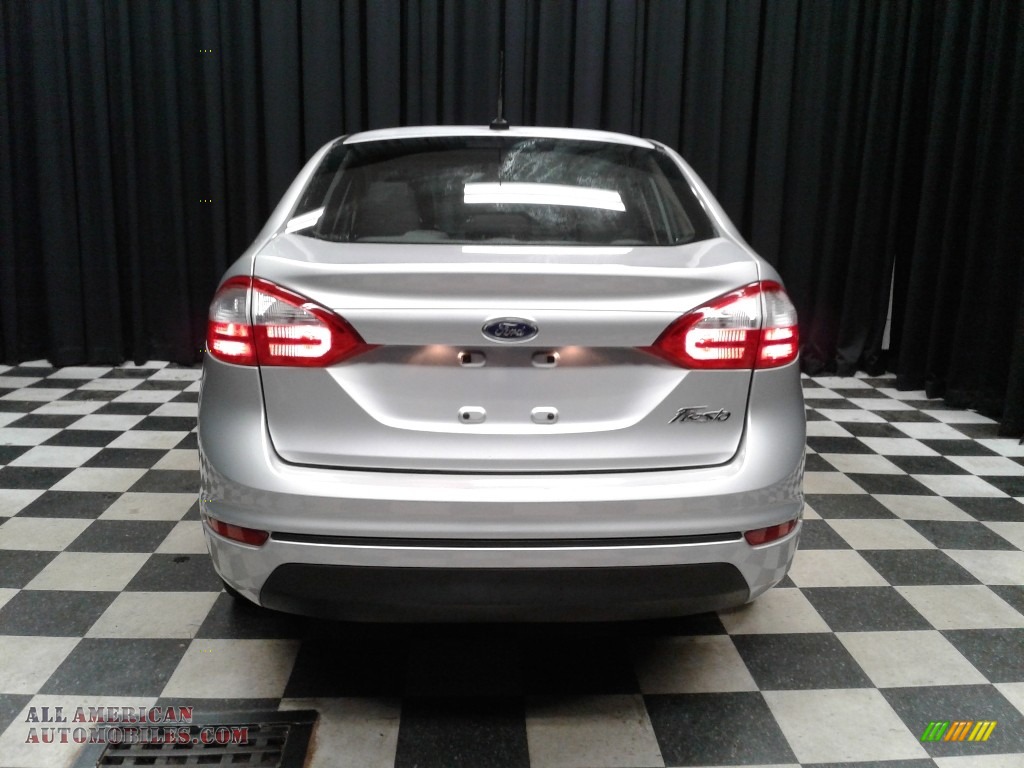 2016 Fiesta S Sedan - Ingot Silver Metallic / Charcoal Black photo #7