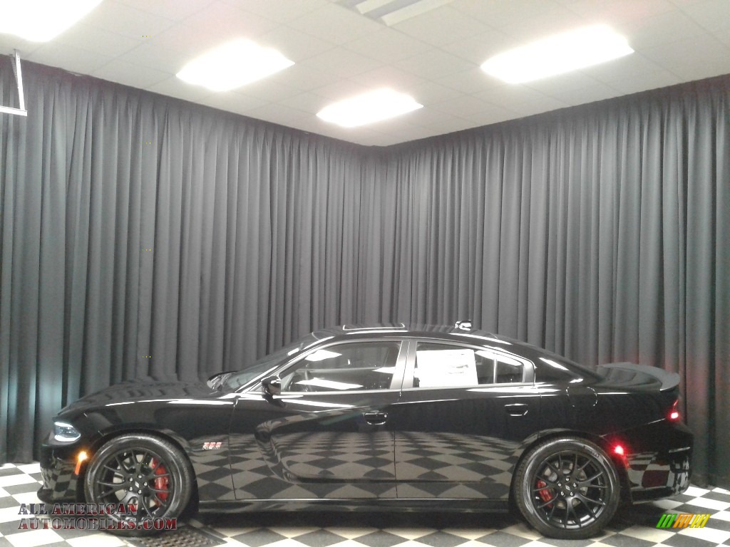 2019 Charger R/T Scat Pack - Pitch Black / Black photo #1