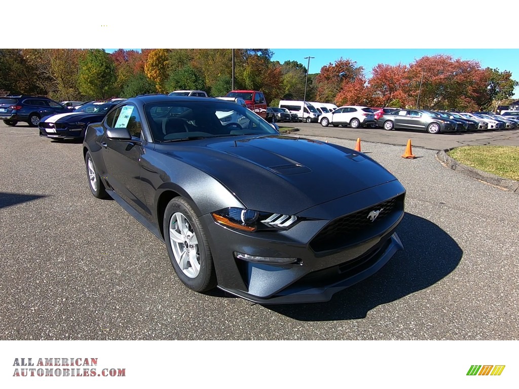 Magnetic / Ebony Ford Mustang EcoBoost Fastback