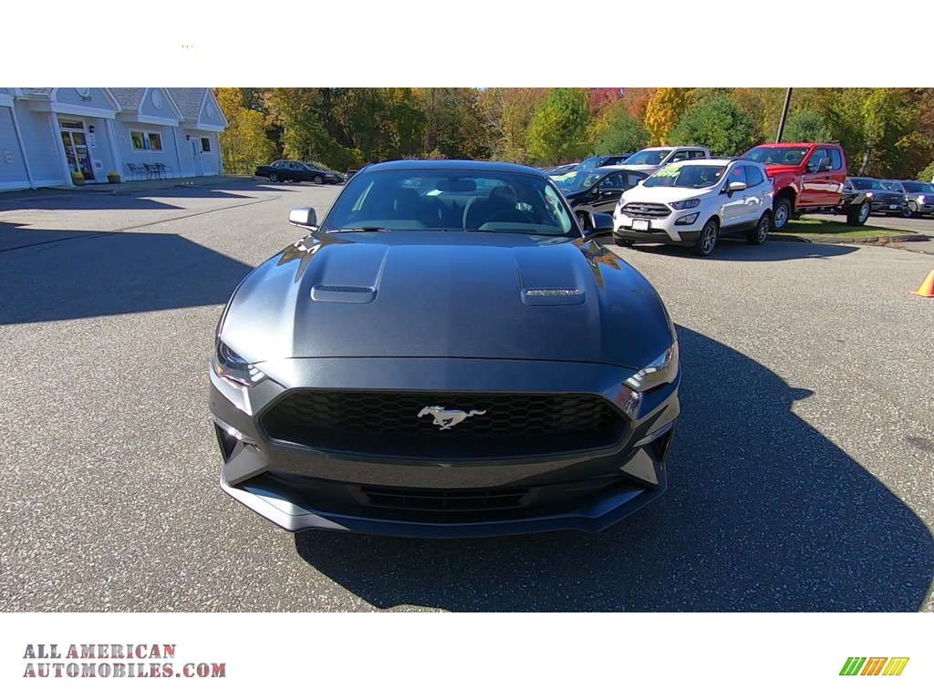 2020 Mustang EcoBoost Fastback - Magnetic / Ebony photo #2