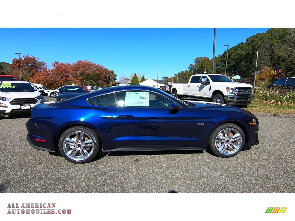 2020 Mustang GT Premium Fastback - Kona Blue / Ebony photo #8