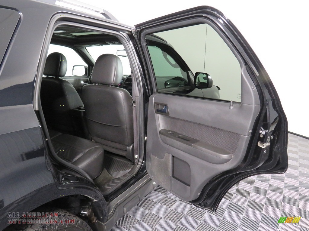 2012 Escape Limited V6 4WD - Ebony Black / Charcoal Black photo #36