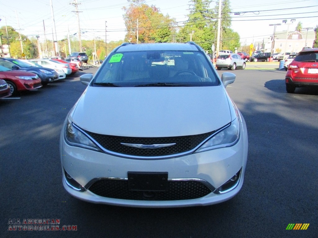 2017 Pacifica Touring L Plus - Bright White / Cognac/Alloy/Toffee photo #3