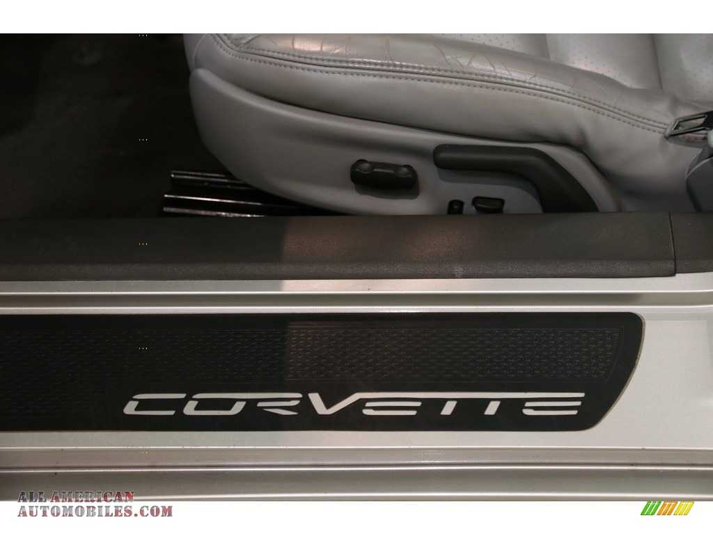 2005 Corvette Convertible - Machine Silver / Steel Grey photo #6