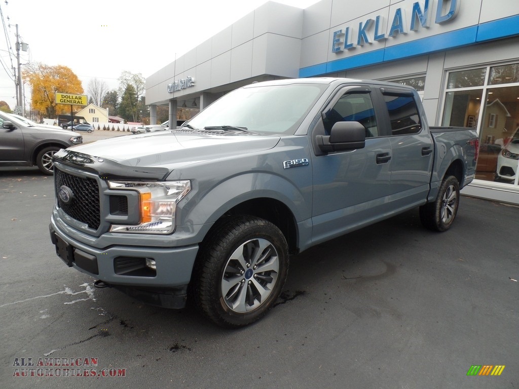 2019 F150 XL SuperCrew 4x4 - Abyss Gray / Earth Gray photo #1