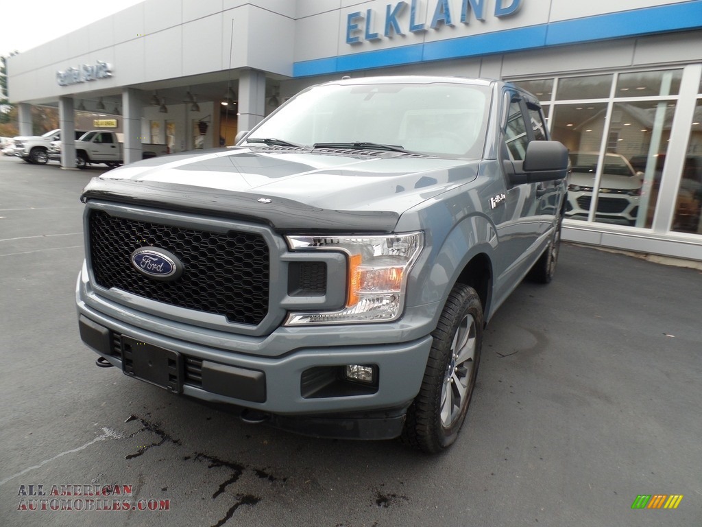 2019 F150 XL SuperCrew 4x4 - Abyss Gray / Earth Gray photo #2