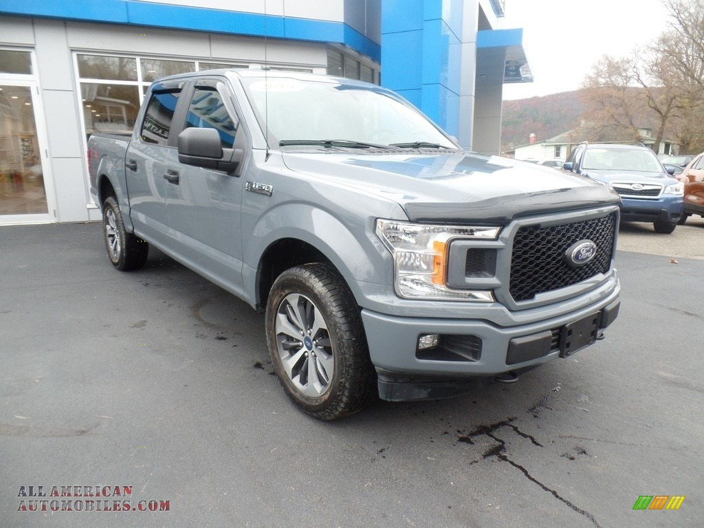 2019 F150 XL SuperCrew 4x4 - Abyss Gray / Earth Gray photo #4