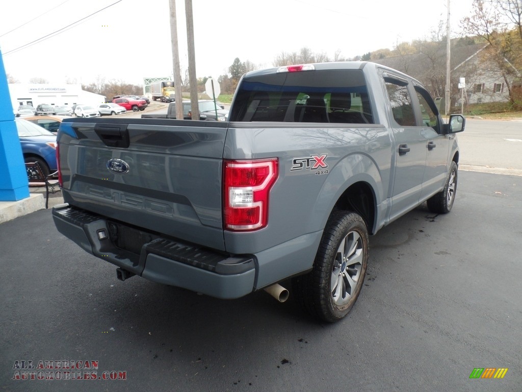 2019 F150 XL SuperCrew 4x4 - Abyss Gray / Earth Gray photo #6