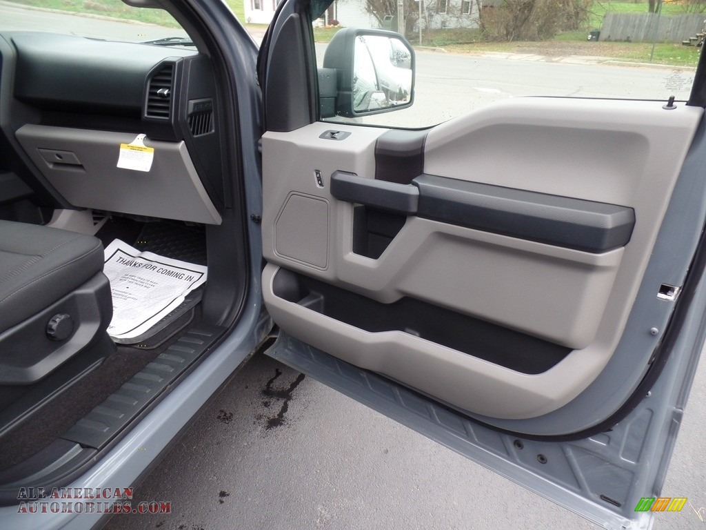2019 F150 XL SuperCrew 4x4 - Abyss Gray / Earth Gray photo #41