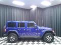 Jeep Wrangler Unlimited Rubicon 4x4 Ocean Blue Metallic photo #5