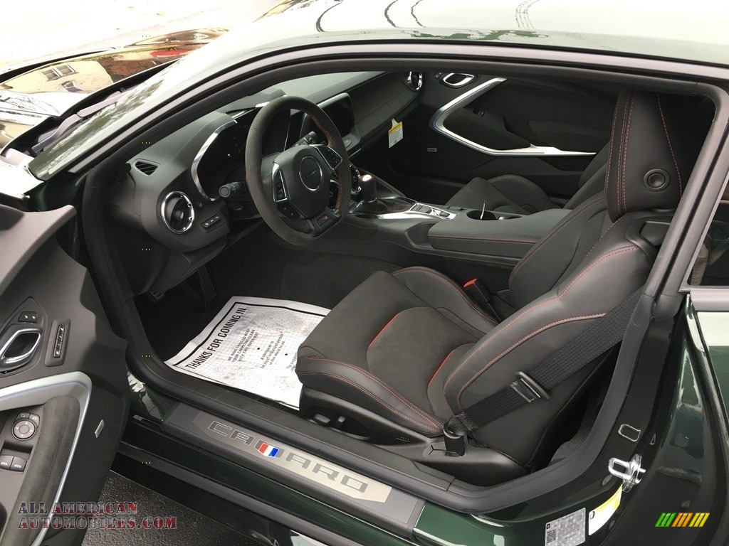 2020 Camaro ZL1 Coupe - Rally Green Metallic / Jet Black photo #56