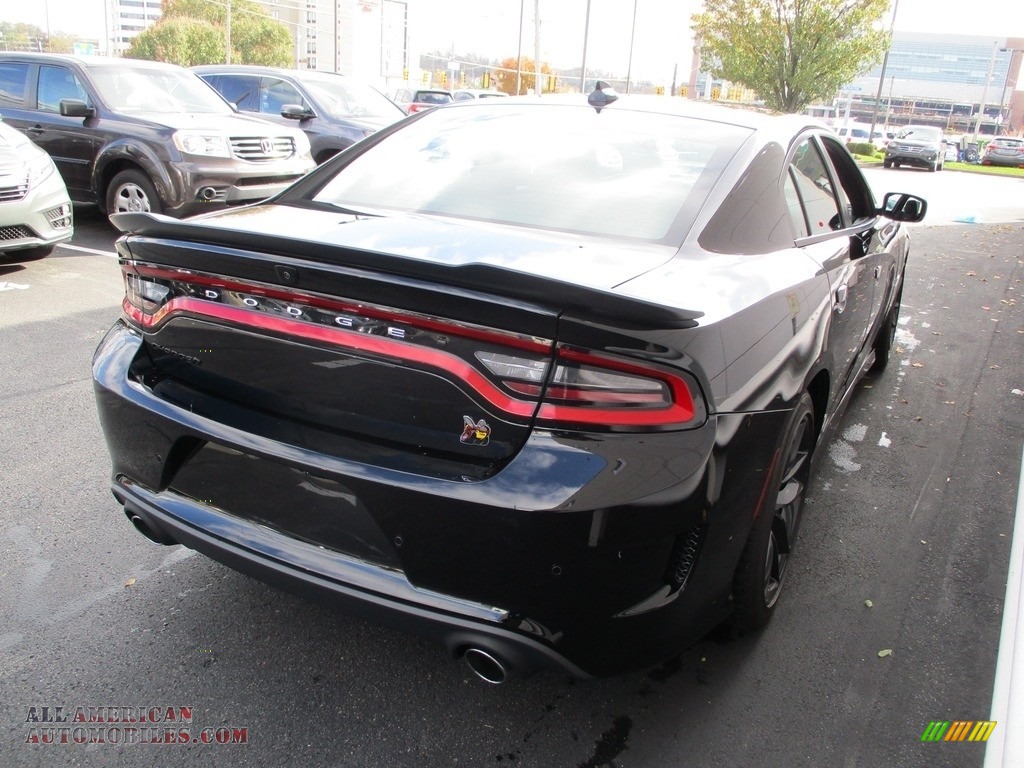 2019 Charger R/T Scat Pack - Pitch Black / Black photo #5