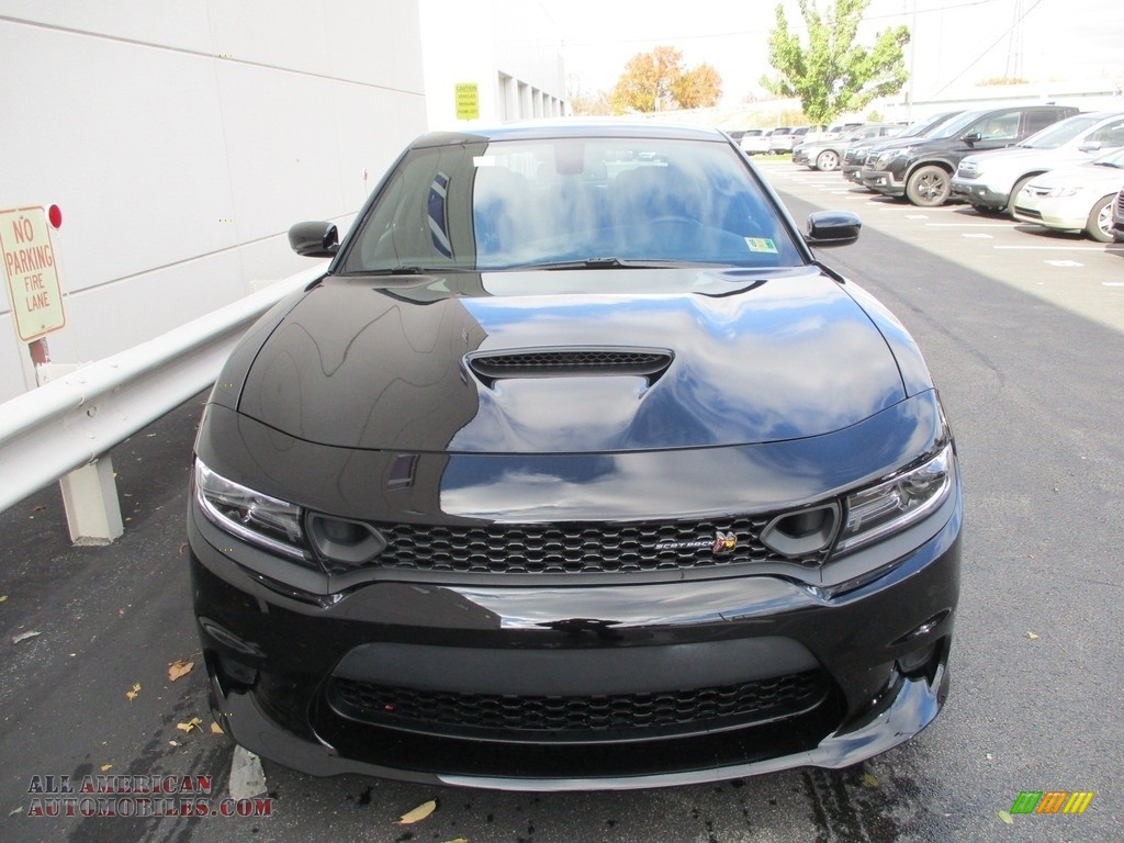 2019 Charger R/T Scat Pack - Pitch Black / Black photo #9