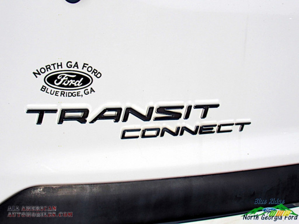 2016 Transit Connect XL Cargo Van Extended - Frozen White / Pewter photo #29