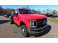 Ford F350 Super Duty XL Regular Cab 4x4 Chassis Race Red photo #3