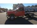 Ford F350 Super Duty XL Regular Cab 4x4 Chassis Race Red photo #11