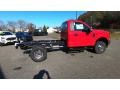 Ford F350 Super Duty XL Regular Cab 4x4 Chassis Race Red photo #24