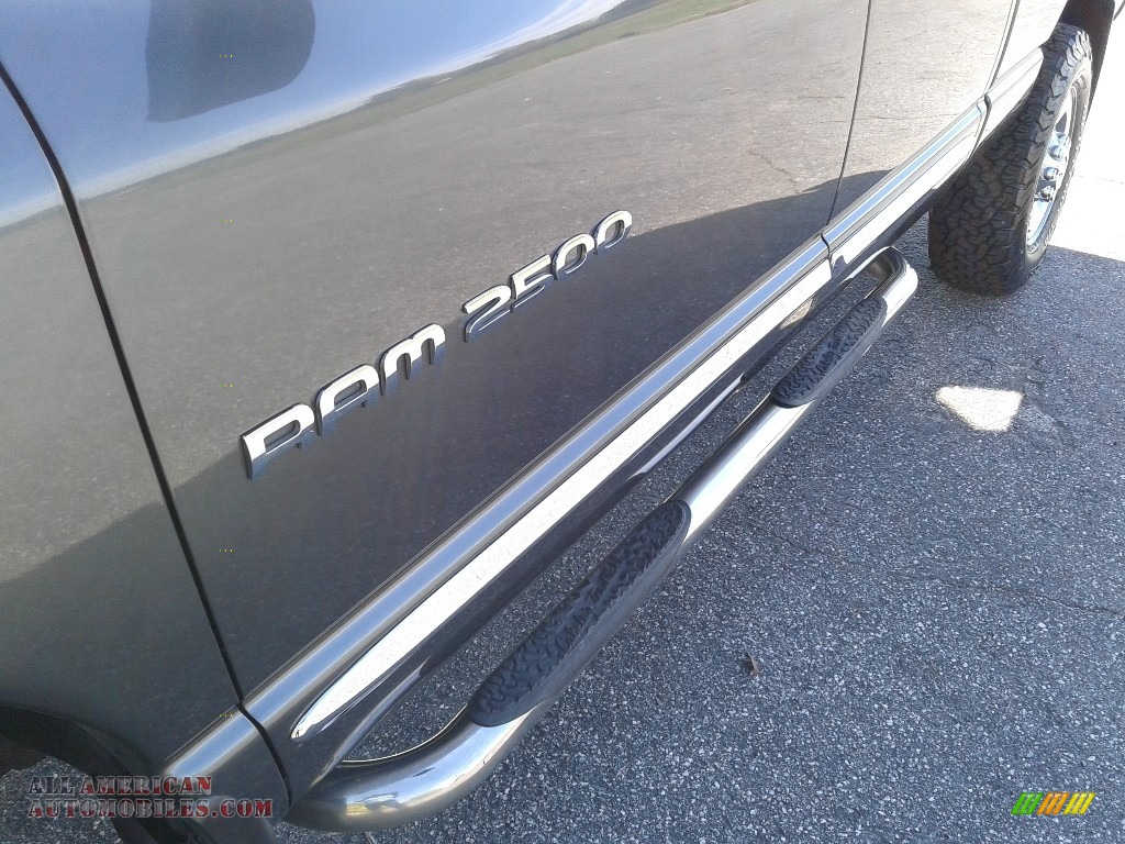 2004 Ram 2500 SLT Quad Cab 4x4 - Graphite Metallic / Dark Slate Gray photo #28