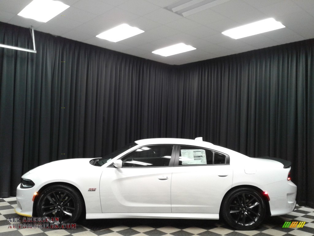 2019 Charger R/T Scat Pack - White Knuckle / Black photo #1