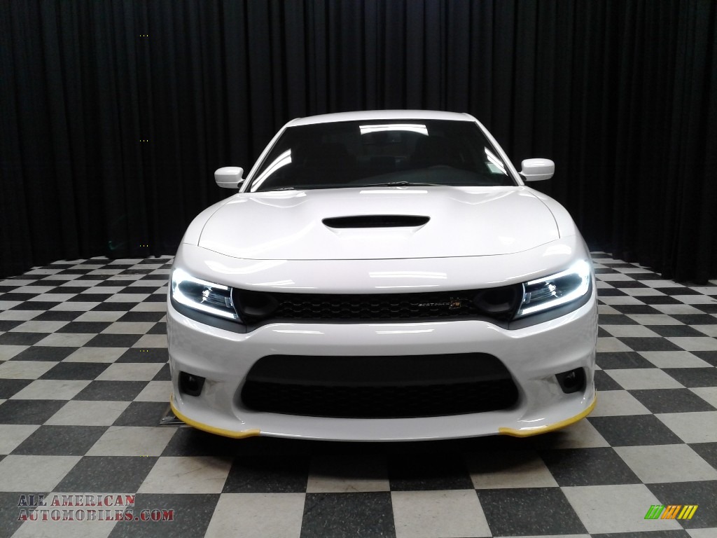 2019 Charger R/T Scat Pack - White Knuckle / Black photo #3
