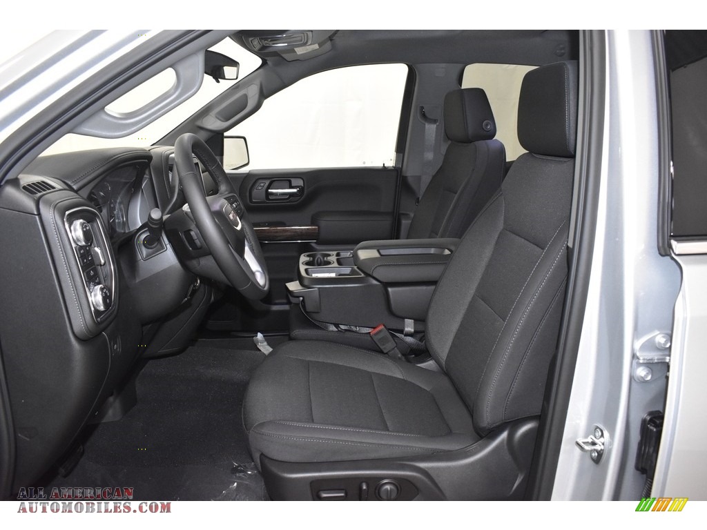 2020 Sierra 1500 SLE Double Cab 4WD - Quicksilver Metallic / Jet Black photo #6