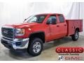 GMC Sierra 2500HD Double Cab 4WD Utility Cardinal Red photo #1