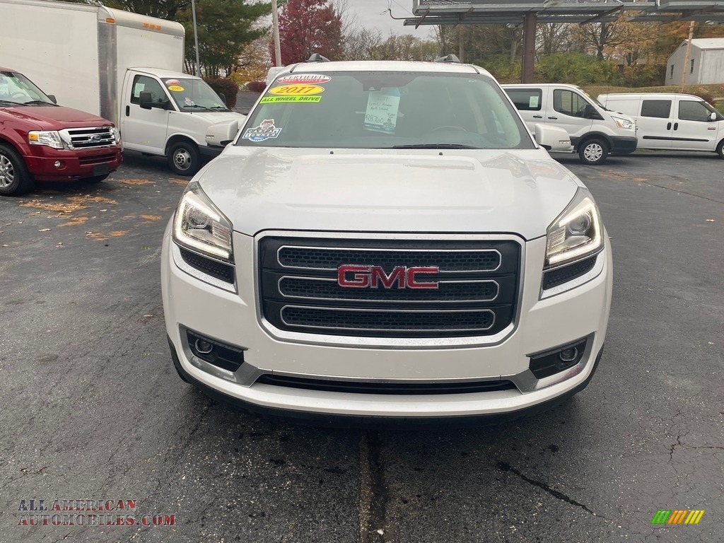 2017 Acadia Limited AWD - White Frost Tricoat / Dark Cashmere photo #3