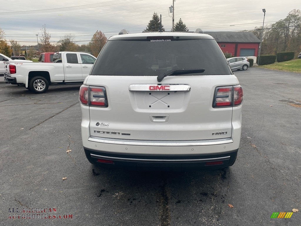 2017 Acadia Limited AWD - White Frost Tricoat / Dark Cashmere photo #7
