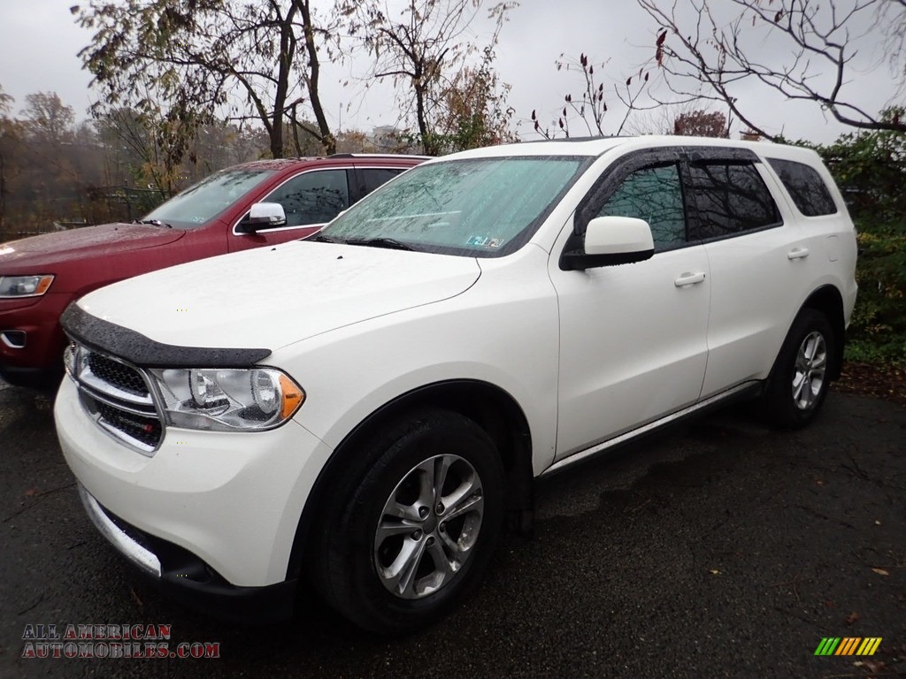 Stone White / Dark Graystone/Medium Graystone Dodge Durango SXT AWD