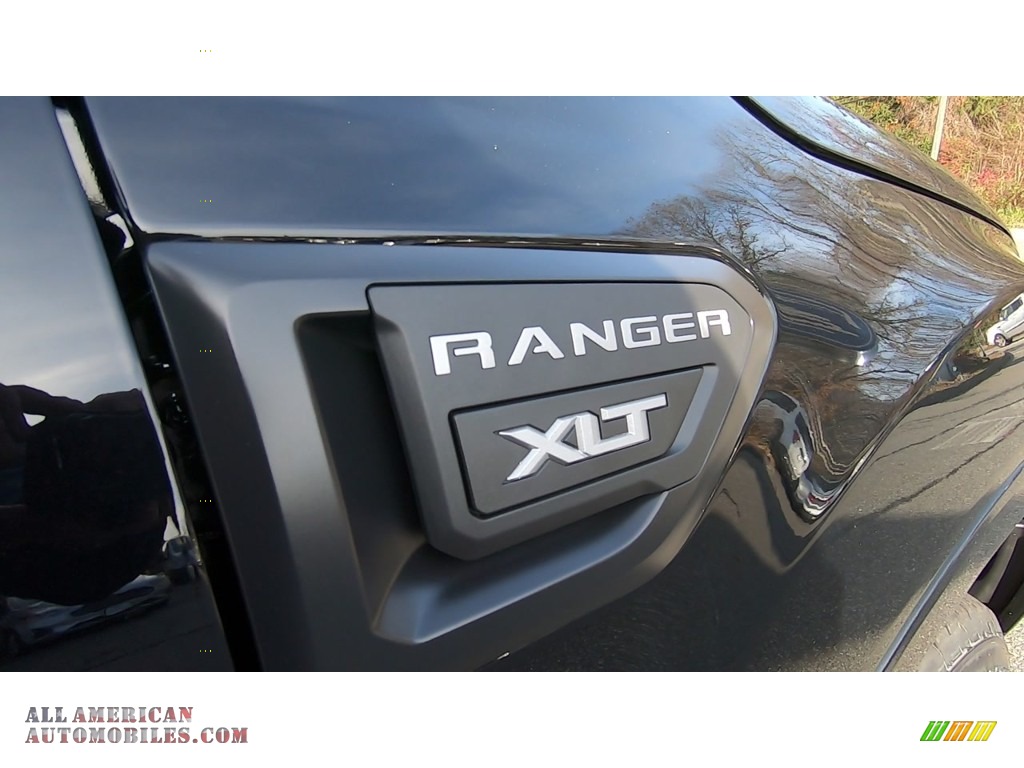 2019 Ranger XLT SuperCab 4x4 - Shadow Black / Ebony photo #25
