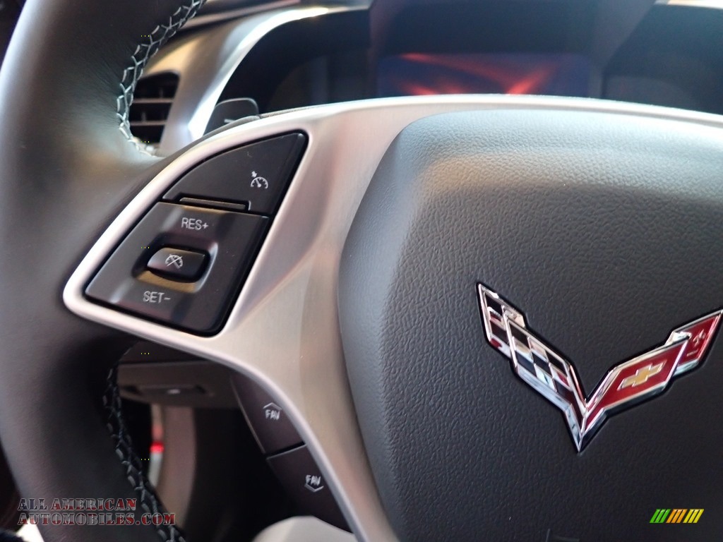 2019 Corvette Stingray Coupe - Black / Adrenaline Red photo #13