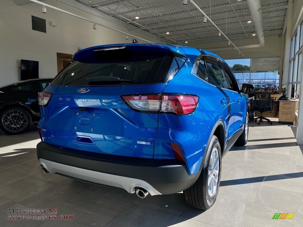 2020 Escape SE 4WD - Velocity Blue Metallic / Sandstone photo #5